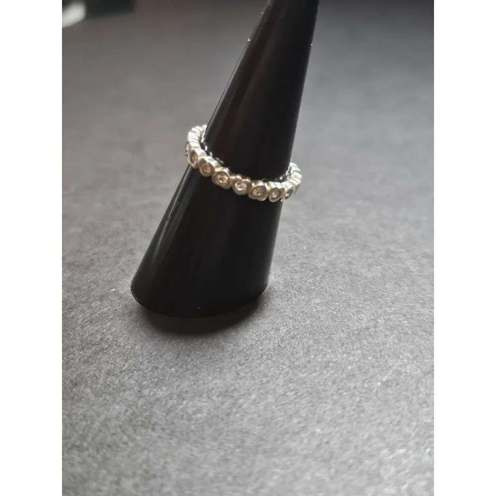 Coach sterling silver heart ring size 6 - Picture 5 of 11